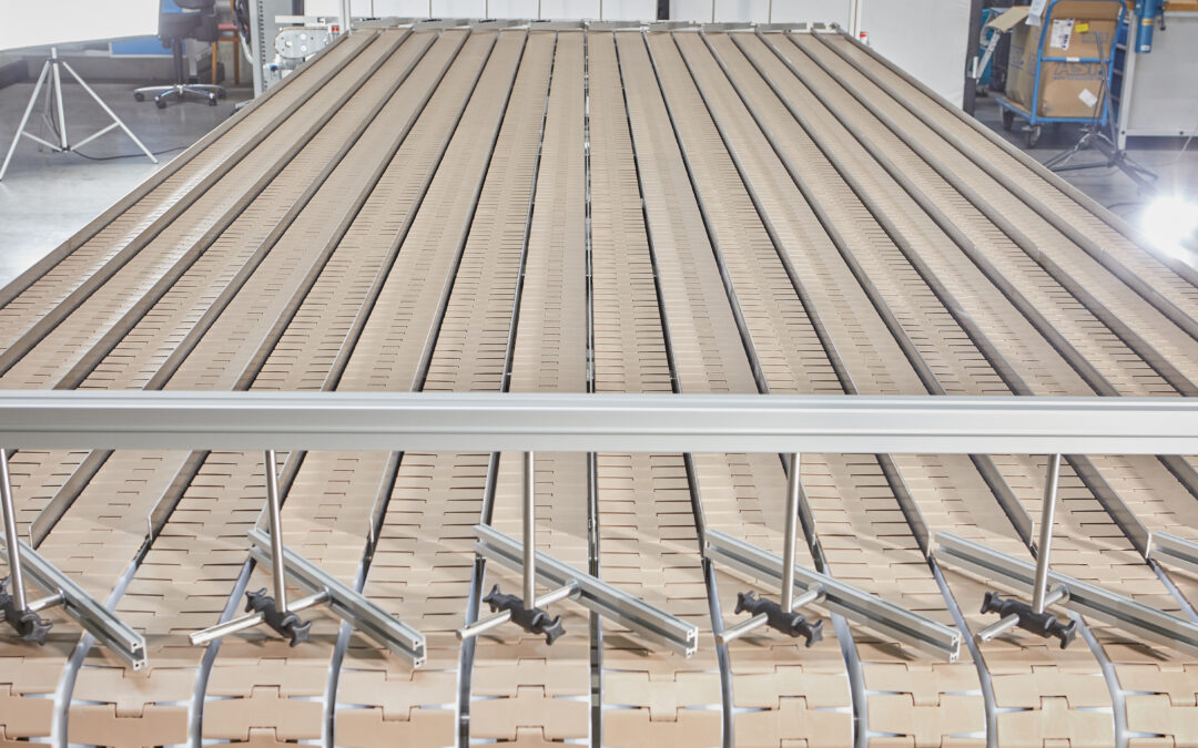 Puffertisch Bi-Flow für automatisierte Materialflüsse