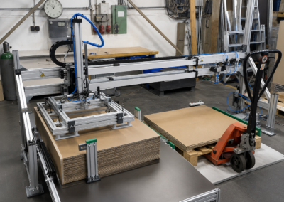 Bogenaufleger für automatisierte Schonbogenauflage