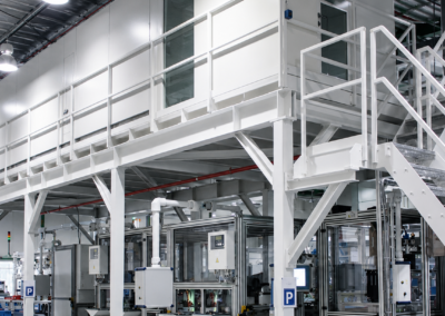 Lagerbühne für den industriellen Einsatz