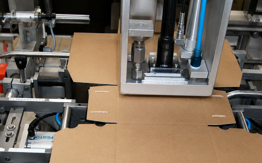 Kartonaufrichtwerkzeug für automatisierte Verpackungsprozesse