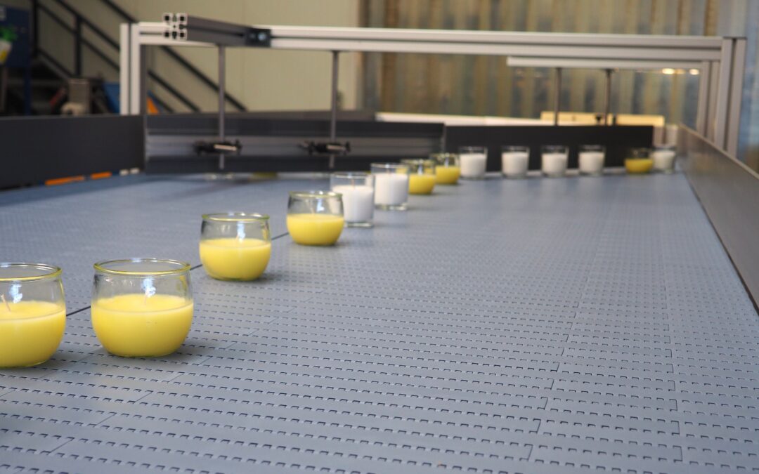 Rundlauf-Puffertisch für kontinuierliche Produktpufferung